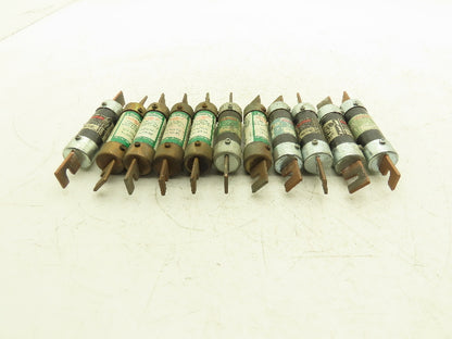 Time Delay Dual Element Fuse 80A 250VAC Class RK5 Mixed Brand Lot of 11