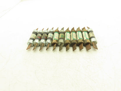 Time Delay Dual Element Fuse 80A 250VAC Class RK5 Mixed Brand Lot of 11