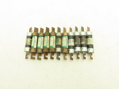 Time Delay Dual Element Fuse 80A 250VAC Class RK5 Mixed Brand Lot of 11