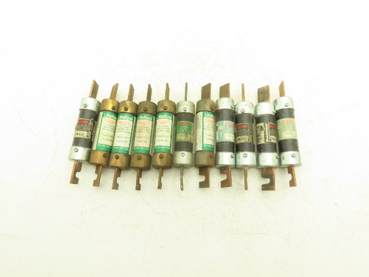 Time Delay Dual Element Fuse 80A 250VAC Class RK5 Mixed Brand Lot of 11