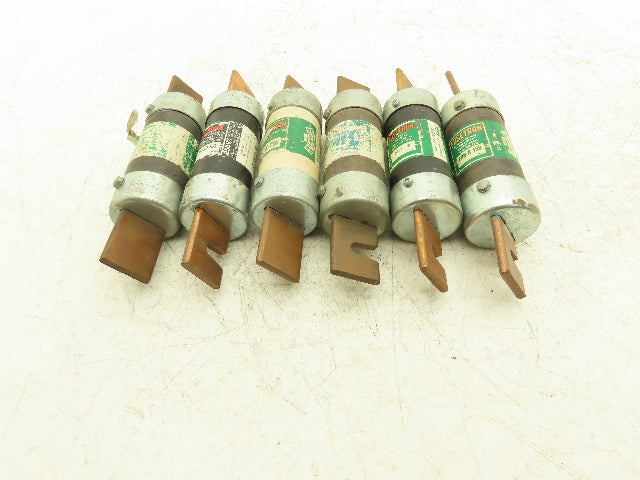 Fusetron FRN-R-150 Dual Element Time Delay Fuse 150A 250VAC Class RK5 Lot of 6