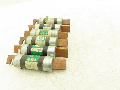 Fusetron FRN-R-150 Dual Element Time Delay Fuse 150A 250VAC Class RK5 Lot of 6