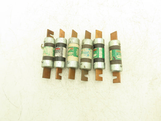 Fusetron FRN-R-150 Dual Element Time Delay Fuse 150A 250VAC Class RK5 Lot of 6