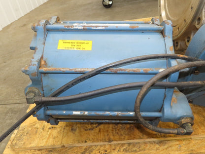 DeZurik 18" Stainless Butterfly Valve 16-Lug w/Air Actuator & PMV Positioner