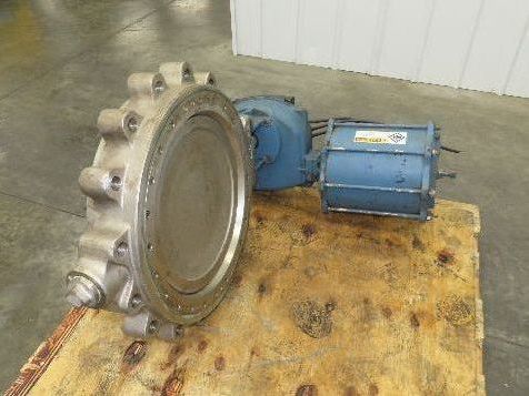 DeZurik 18" Stainless Butterfly Valve 16-Lug w/Air Actuator & PMV Positioner