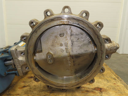 DeZurik 18" Stainless Butterfly Valve 16-Lug w/Air Actuator & PMV Positioner