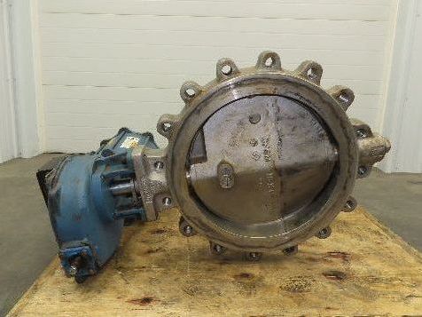 DeZurik 18" Stainless Butterfly Valve 16-Lug w/Air Actuator & PMV Positioner