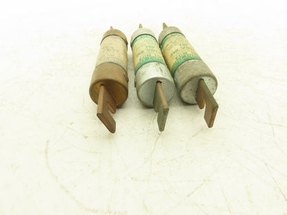 Econ ECNR 100 Dual Element Time Delay Fuse 100A 250VAC Class RK5 Lot of 3