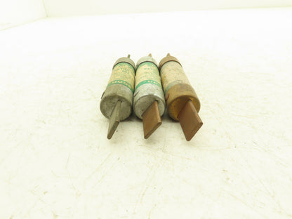 Econ ECNR 100 Dual Element Time Delay Fuse 100A 250VAC Class RK5 Lot of 3