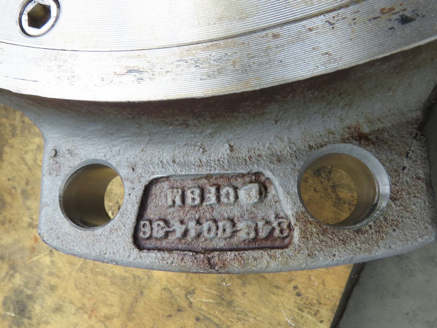 Jamesbury ST-2400 18" Stainless Wafer Butterfly Valve Air Actuator & Positioner