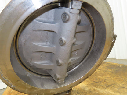 Jamesbury ST-2400 18" Stainless Wafer Butterfly Valve Air Actuator & Positioner