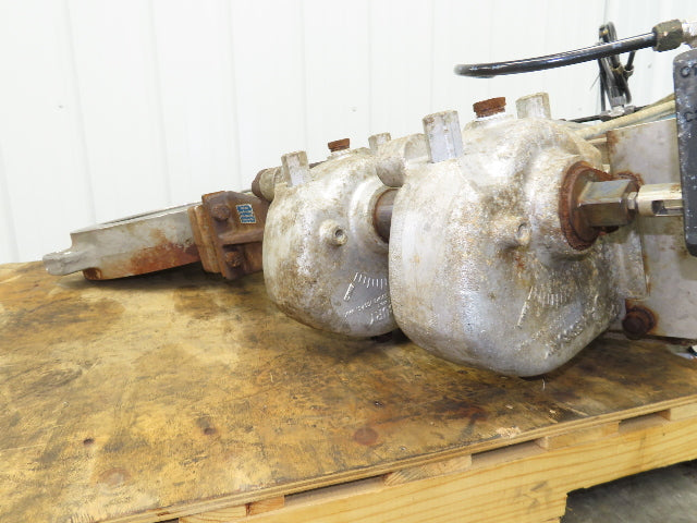 Jamesbury ST-2400 18" Stainless Wafer Butterfly Valve Air Actuator & Positioner