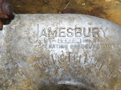 Jamesbury ST-2400 18" Stainless Wafer Butterfly Valve Air Actuator & Positioner