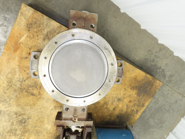 Jamesbury ST-2400 18" Stainless Wafer Butterfly Valve Air Actuator & Positioner