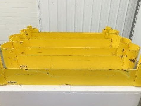 Wil Deck Wilguard XT Pallet Rack End Aisle Protector 48" Double Side Lot of 7