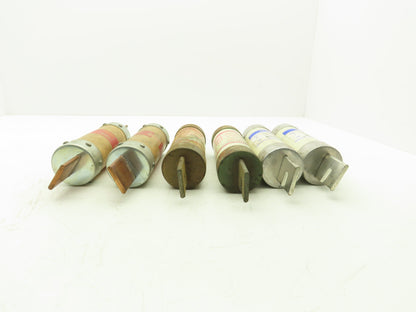 Dual Element Time Delay Fuse 400A 600VAC Class RK5 Various Mfr Lot of 6