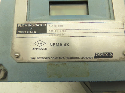 Foxboro IMT20-TA10FGZ Magnetic Flow Transmitter with 3" Flow Meter Tube