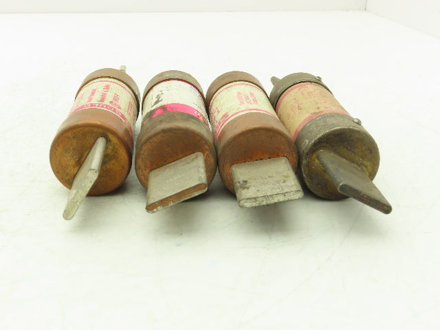 Gould Shawmut TR200R Dual Element Time Delay Fuse 200A 250VAC Class RK5 Lot of 4