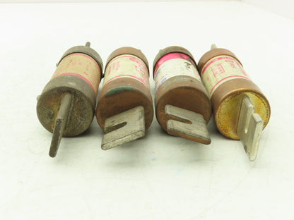 Gould Shawmut TR200R Dual Element Time Delay Fuse 200A 250VAC Class RK5 Lot of 4