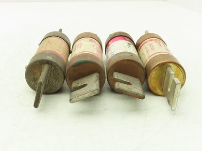 Gould Shawmut TR200R Dual Element Time Delay Fuse 200A 250VAC Class RK5 Lot of 4
