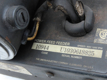 Lincoln Electric 10944 Robotic Power Feeder MIG Wire Assembly Gearbox Motor