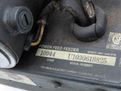 Lincoln Electric 10944 Robotic Power Feeder MIG Wire Assembly Gearbox Motor