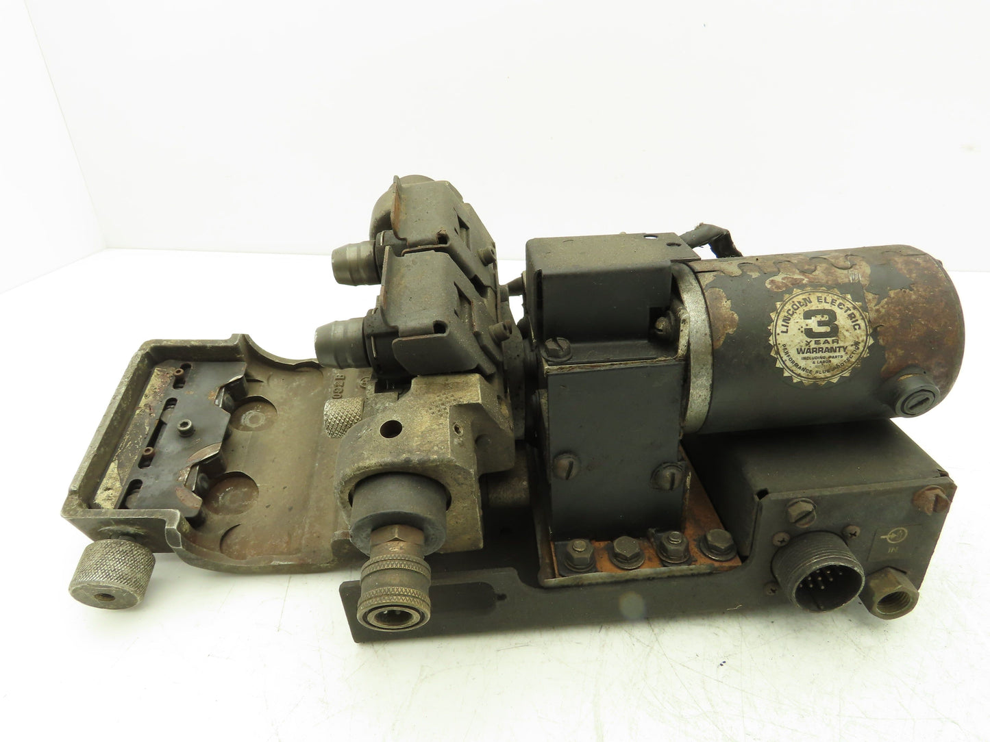 Lincoln Electric 10944 Robotic Power Feeder MIG Wire Assembly Gearbox Motor