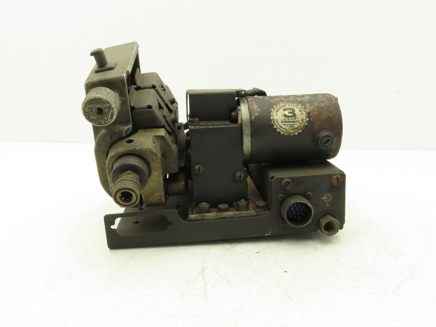 Lincoln Electric 10944 Robotic Power Feeder MIG Wire Assembly Gearbox Motor