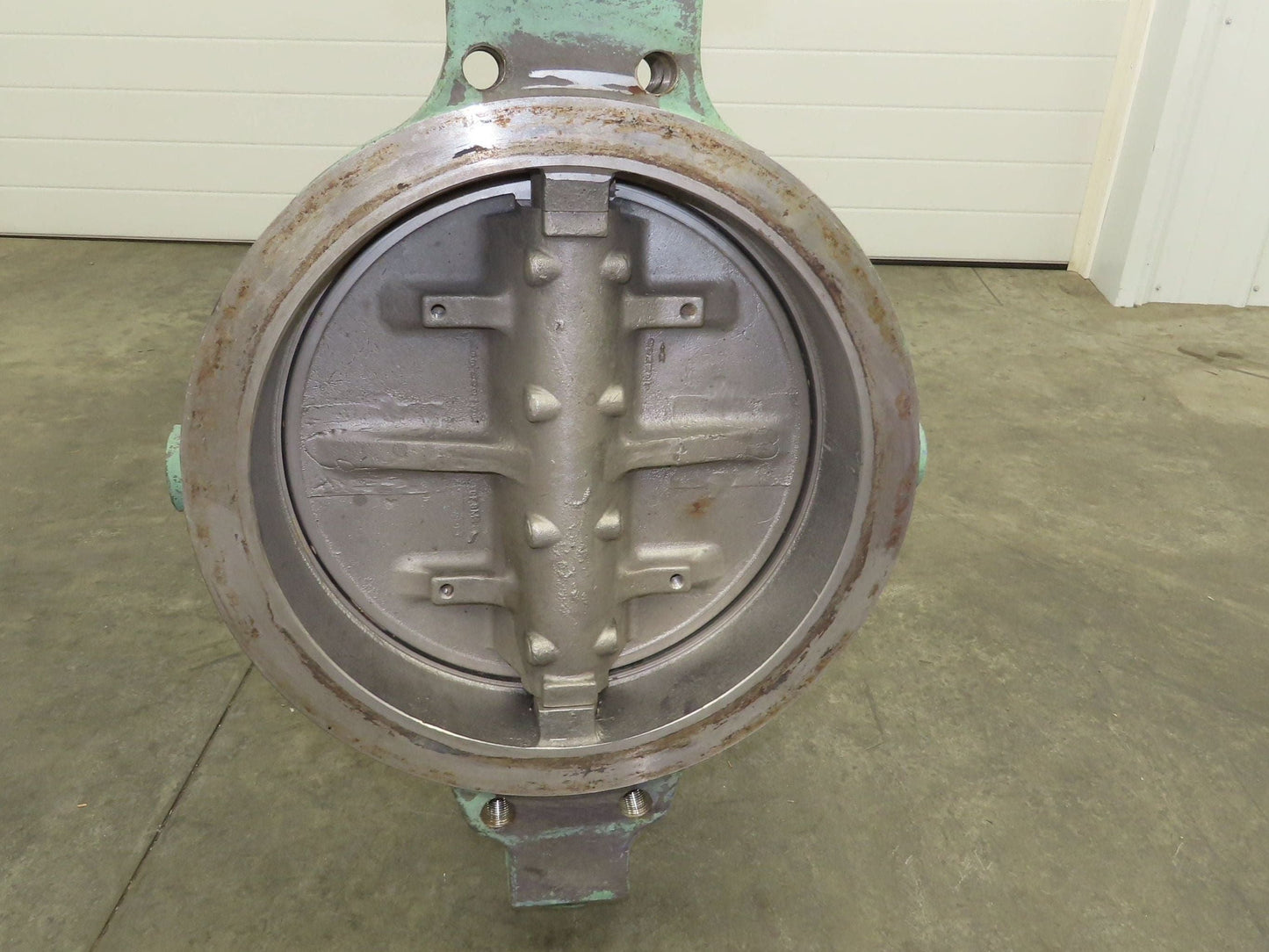 Jamesbury ST-600 18" Stainless Wafer Butterfly Valve Air Actuator & Positioner