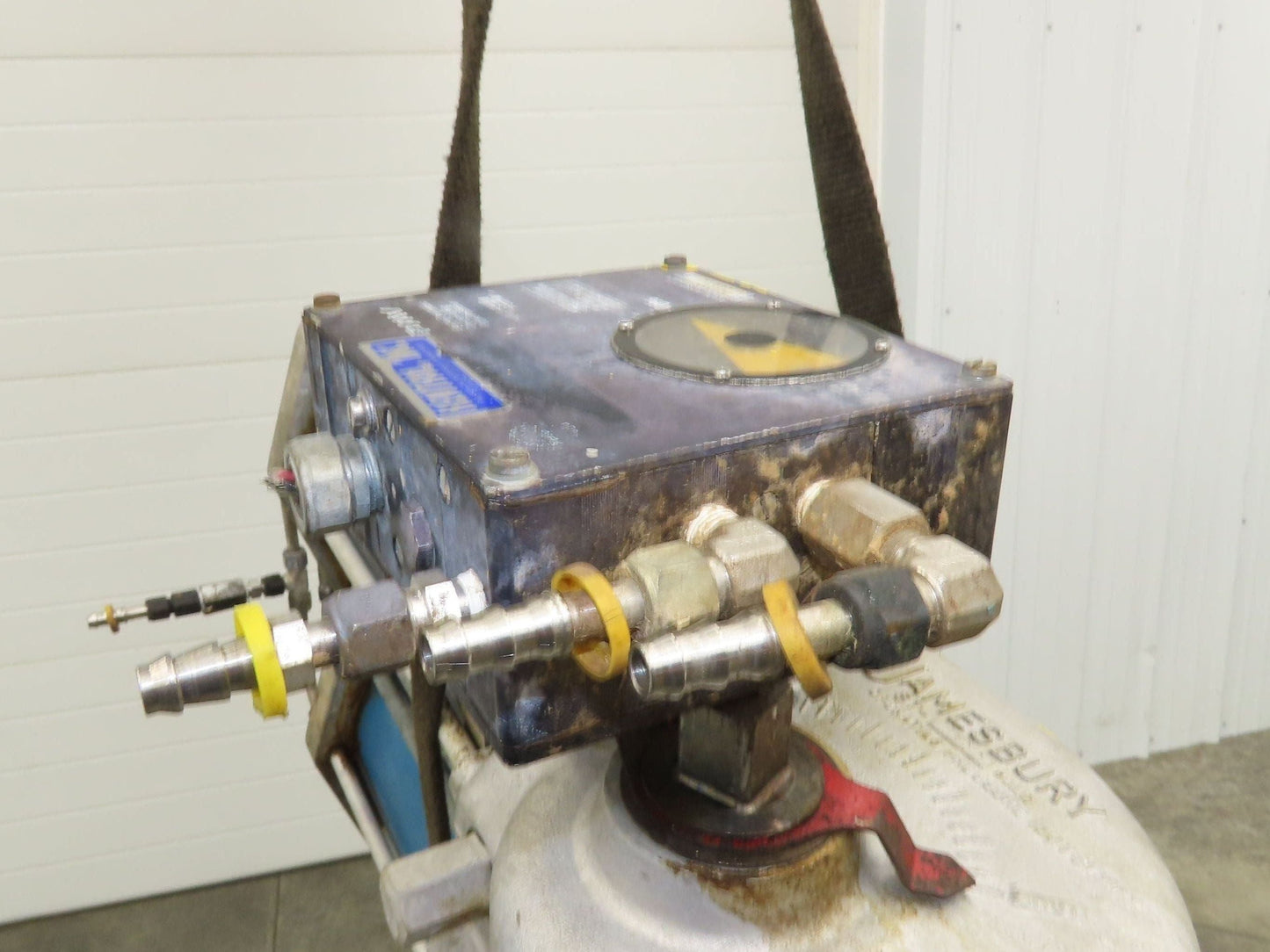 Jamesbury ST-600 18" Stainless Wafer Butterfly Valve Air Actuator & Positioner