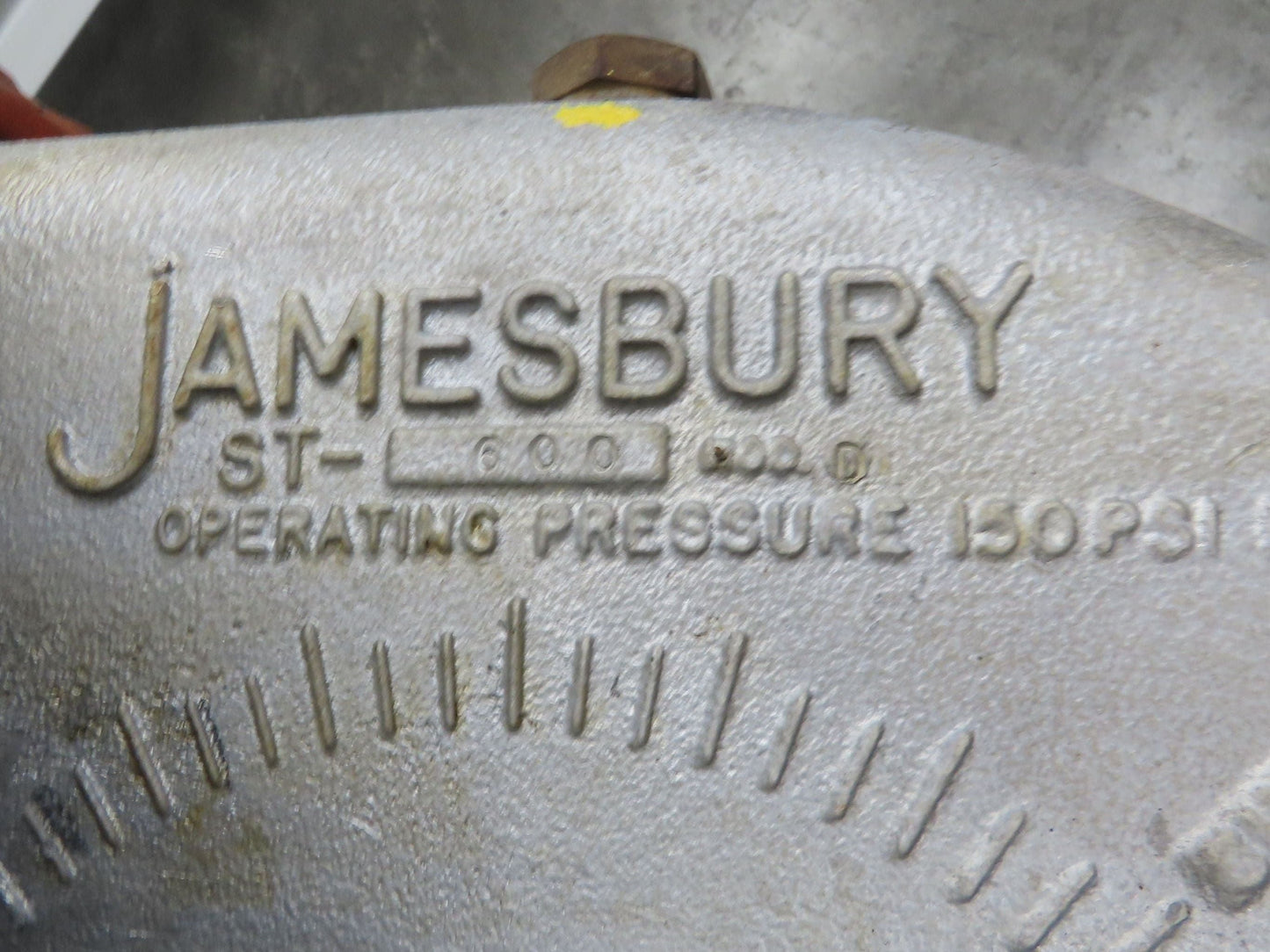 Jamesbury ST-600 18" Stainless Wafer Butterfly Valve Air Actuator & Positioner