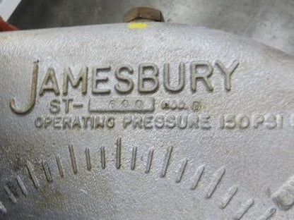 Jamesbury ST-600 18" Stainless Wafer Butterfly Valve Air Actuator & Positioner