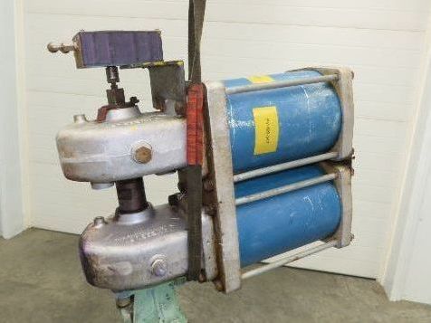 Jamesbury ST-600 18" Stainless Wafer Butterfly Valve Air Actuator & Positioner