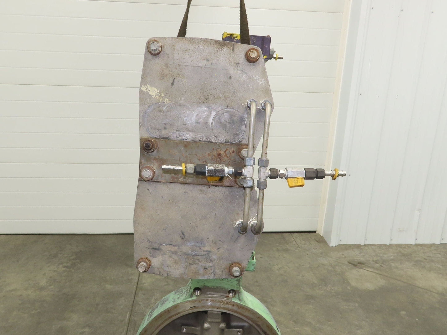 Jamesbury ST-600 18" Stainless Wafer Butterfly Valve Air Actuator & Positioner