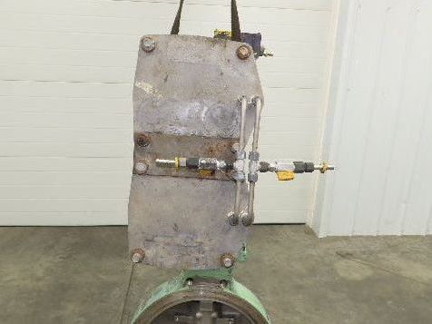Jamesbury ST-600 18" Stainless Wafer Butterfly Valve Air Actuator & Positioner