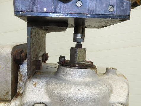 Jamesbury ST-600 18" Stainless Wafer Butterfly Valve Air Actuator & Positioner