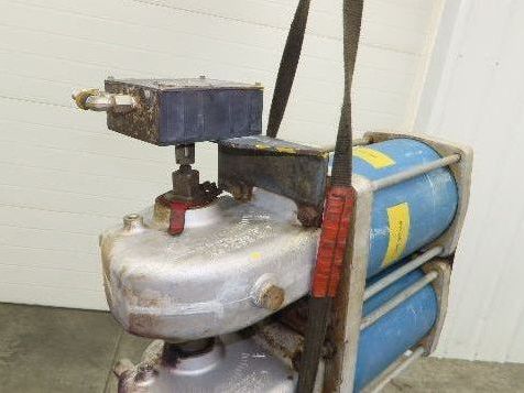 Jamesbury ST-600 18" Stainless Wafer Butterfly Valve Air Actuator & Positioner