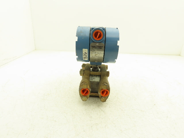 Dieterich 1DP3E12B1A1 Differential Pressure Transmitter 0-6.35 IN-H2O 45vdc Max