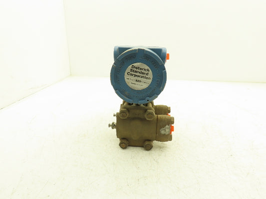 Dieterich 1DP3E12B1A1 Differential Pressure Transmitter 0-6.35 IN-H2O 45vdc Max