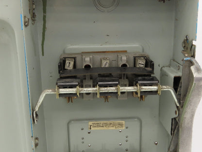 Siemens F-353 I-T-E Enclosed Switch Fusible 100A 600VAC 3-Pole Type 1