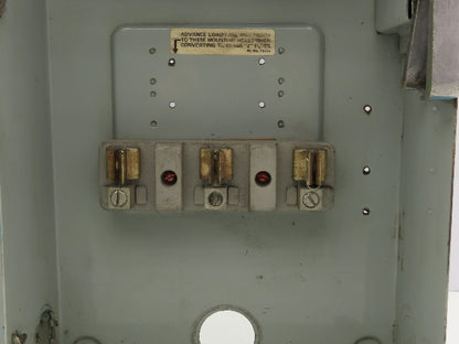 Siemens F-353 I-T-E Enclosed Switch Fusible 100A 600VAC 3-Pole Type 1