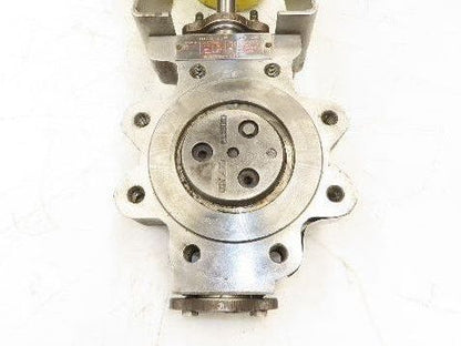 Tricentric 4" Stainless Butterfly Valve 8-Lug + Hytork-425 Actuator & Positioner