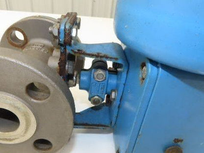 Jamesbury Quadra-Powr II QP1C/M 1" Flanged SS Ball Valve Actuator & Positioner
