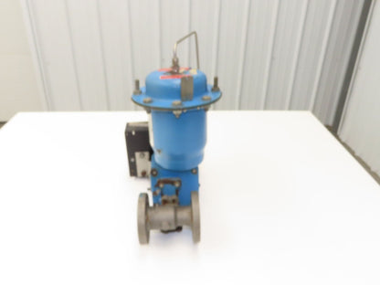 Jamesbury Quadra-Powr II QP1C/M 1" Flanged SS Ball Valve Actuator & Positioner