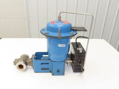 Jamesbury Quadra-Powr II QP1C/M 1" Segment SS Ball Valve Actuator & Positioner