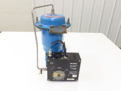 Jamesbury Quadra-Powr II QP1C/M 1" Segment SS Ball Valve Actuator & Positioner