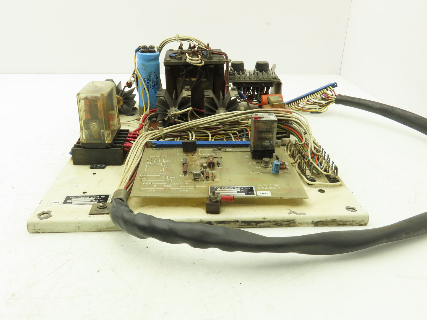 Taylor-Winfield U-48657 Control Panel From ND-24-50 Spot Welder