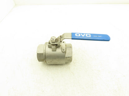Ohio Valve Company 266FT 2" Stainless Steel Ball Valve 1500WOG Locking