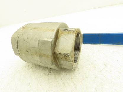 Ohio Valve Company 266FT 2" Stainless Steel Ball Valve 1500WOG Locking