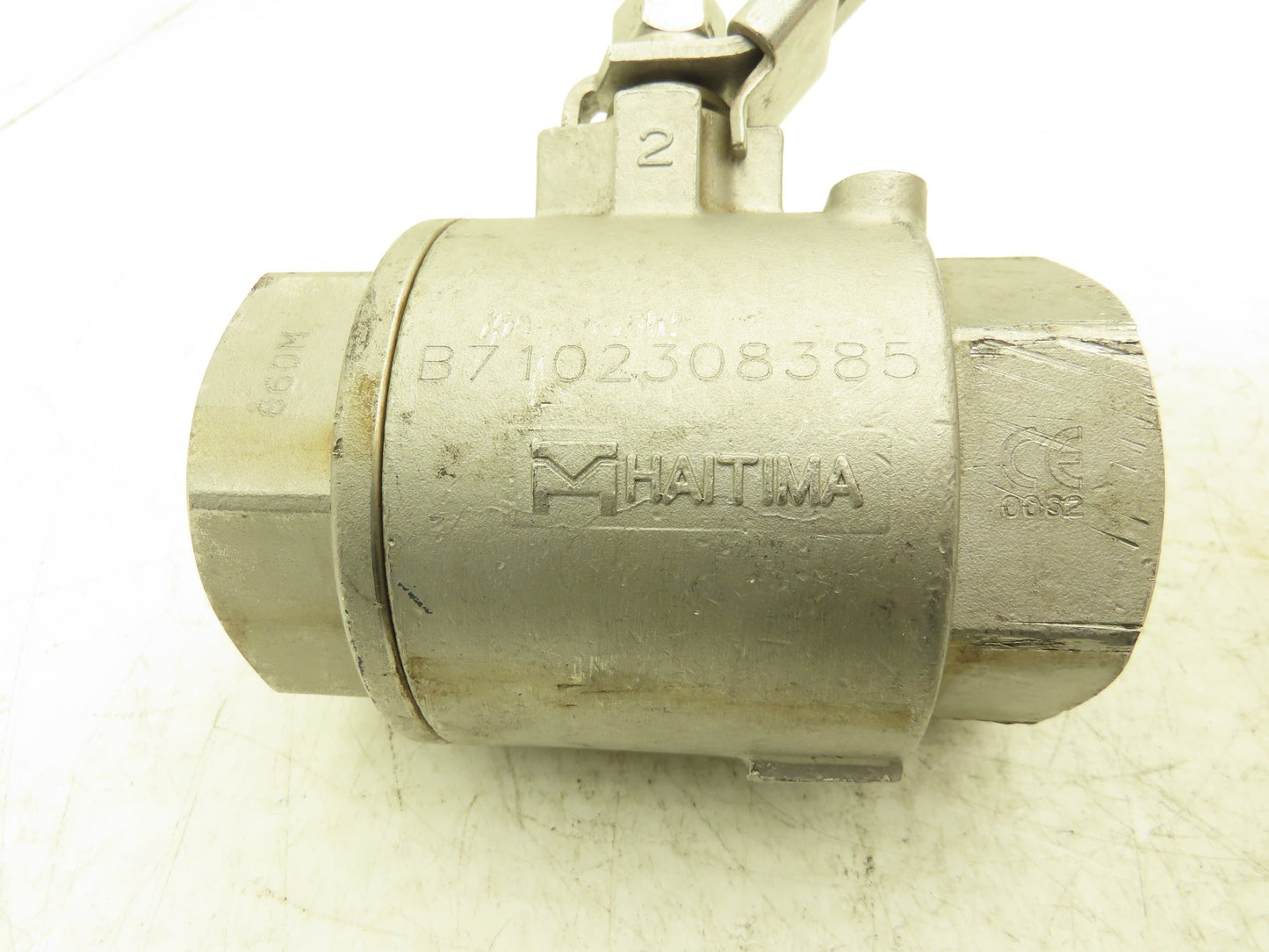 Ohio Valve Company 266FT 2" Stainless Steel Ball Valve 1500WOG Locking